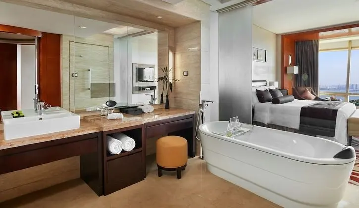 Premium Oda, 1 En Büyük (King) Boy Yatak, Nehir Manzaralı (Upgraded, Lounge Access)