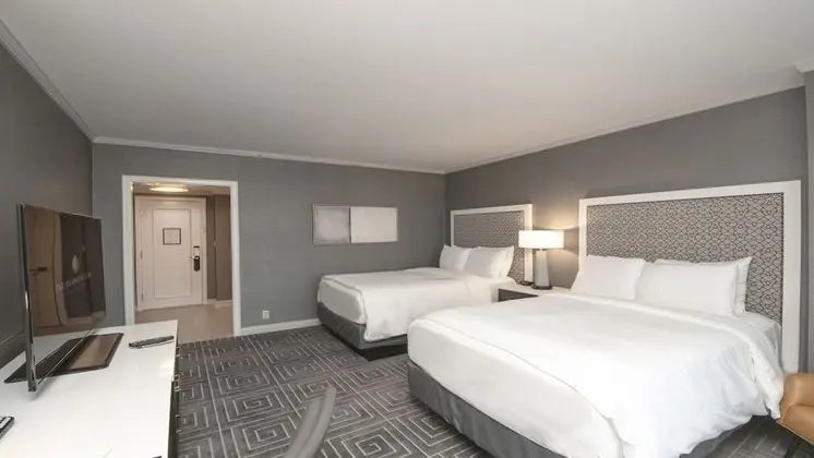 Standard Oda, 2 Çift Kişilik Yatak, Business Dinlenme Salonu Kullanımı, Manzaralı (Plaza View)