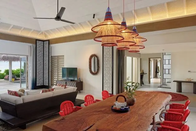 Two Bedroom Beachfront Pool Residence with 50% Off on Seaplane transfers till 30th Sept'24 for 4