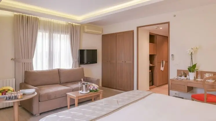 Junior Süit, 1 En Büyük (King) Boy Yatak, Bahçe Manzaralı