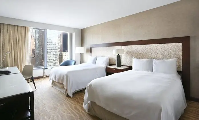 Premium Oda, 2 Çift Kişilik Yatak (Midtown View)
