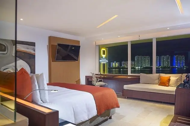 Club Oda, 1 En Büyük (King) Boy Yatak, Lagün Manzaralı