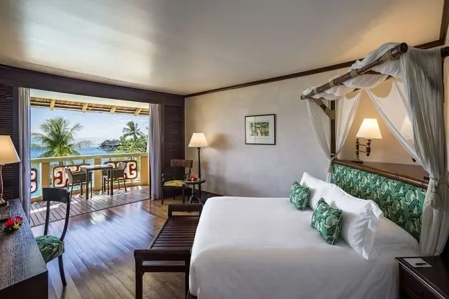 Premium Oda, 1 En Büyük (King) Boy Yatak, Okyanus Manzaralı (and Moorea View)