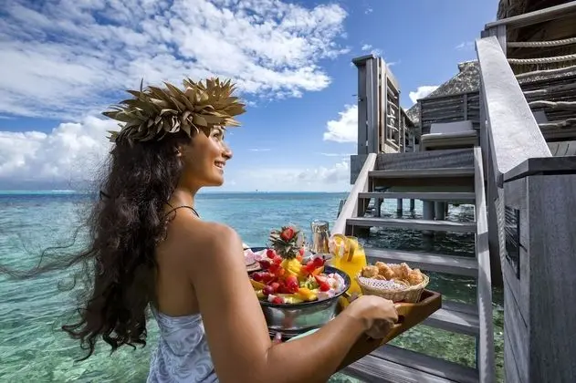 Süit, 1 En Büyük (King) Boy Yatak, Deniz Üstü (Motu, Overwater Bungalow)