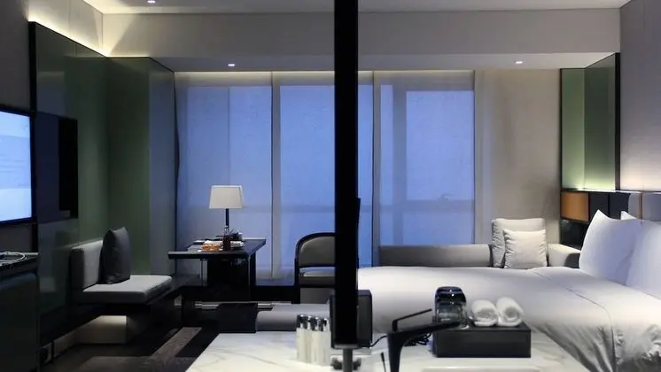 Premium Oda, 1 En Büyük (King) Boy Yatak, Business Dinlenme Salonu Kullanımı (Lounge Access)