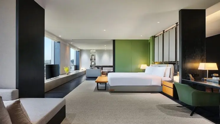 Premium Oda, 1 En Büyük (King) Boy Yatak, Business Dinlenme Salonu Kullanımı (Lounge Access)
