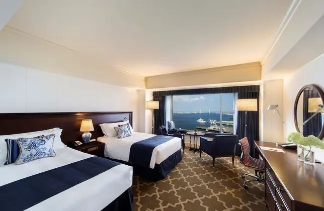 Premium Oda, 2 Tek Kişilik Yatak, Business Dinlenme Salonu Kullanımı, Liman Manzaralı (High Floor)