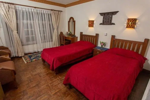 Deluxe Tek Büyük veya İki Ayrı Yataklı Oda, Bahçe Manzaralı