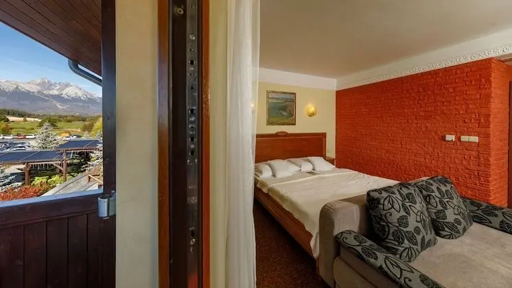 Comfort Tek Büyük veya İki Ayrı Yataklı Oda, Balkon, Dağ Manzaralı