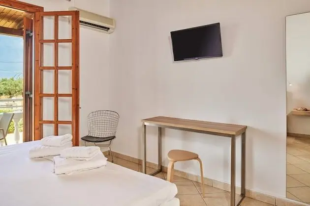 Double Studio with Sea and Garden View