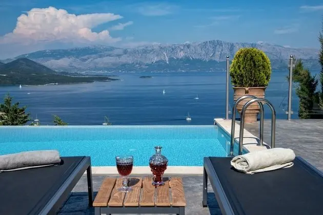 Deluxe Villa, 3 Yatak Odası, Kişiye Özel Havuzlu, Denize Bakan