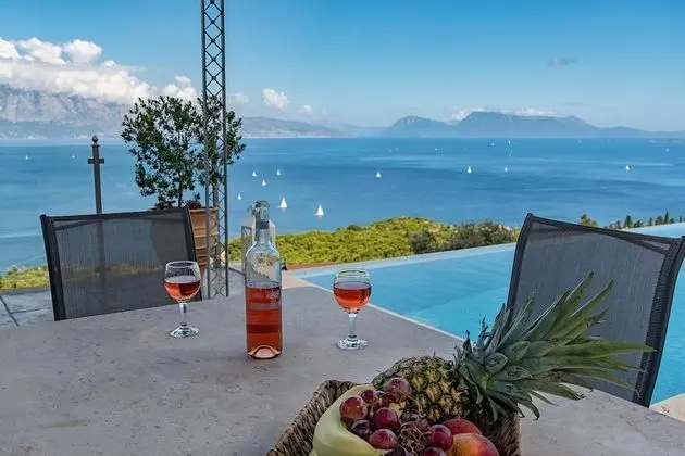 Deluxe Villa, 3 Yatak Odası, Kişiye Özel Havuzlu, Denize Bakan