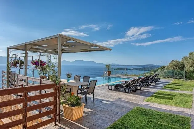 Deluxe Villa, 3 Yatak Odası, Kişiye Özel Havuzlu, Denize Bakan