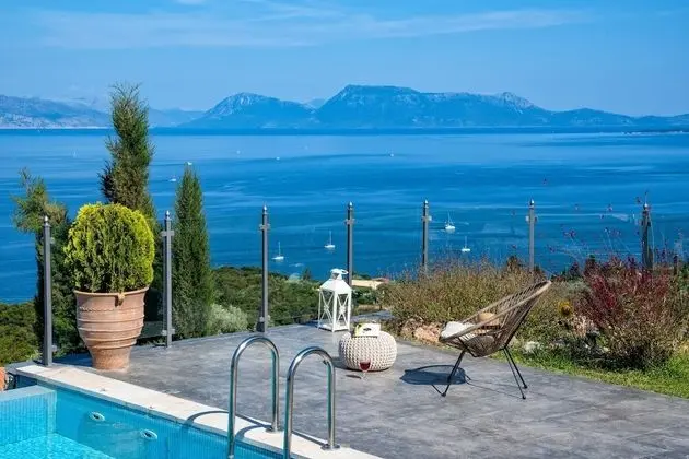 Deluxe Villa, 3 Yatak Odası, Kişiye Özel Havuzlu, Denize Bakan