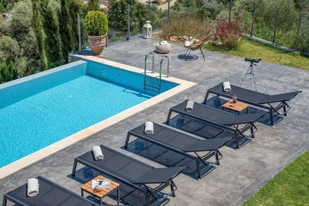 Deluxe Villa, 3 Yatak Odası, Kişiye Özel Havuzlu, Denize Bakan
