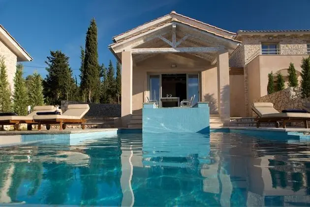 Deluxe Villa, 1 Yatak Odası, Kişiye Özel Havuzlu (Nefeli)