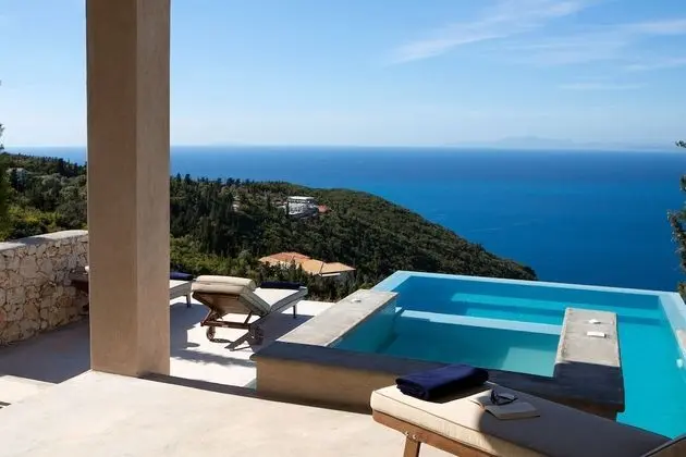 Deluxe Villa, 1 Yatak Odası, Kişiye Özel Havuzlu (Nefeli)