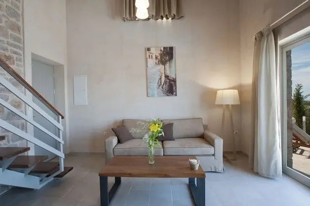 Deluxe Villa, 2 Yatak Odası, Kişiye Özel Havuzlu, Deniz Manzaralı