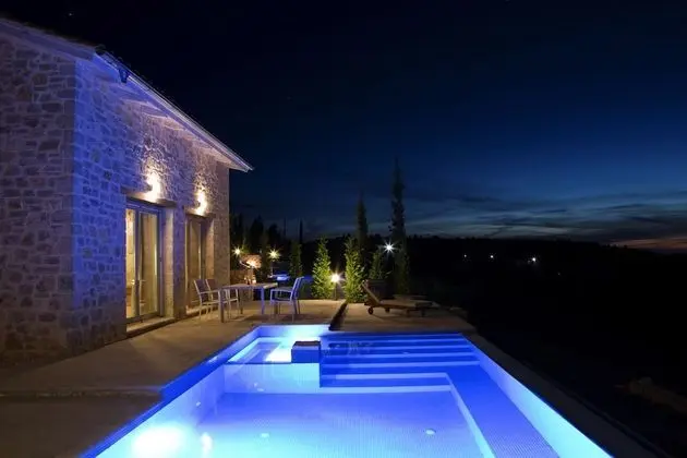 Deluxe Villa, 2 Yatak Odası, Kişiye Özel Havuzlu, Deniz Manzaralı
