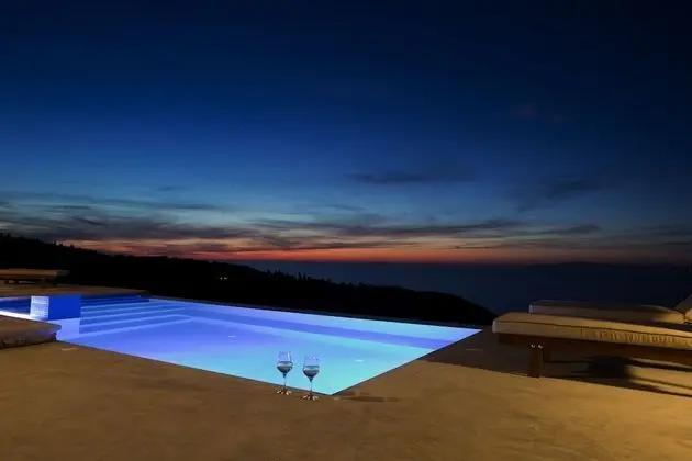 Deluxe Villa, 2 Yatak Odası, Kişiye Özel Havuzlu, Deniz Manzaralı