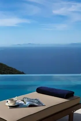 Deluxe Villa, 2 Yatak Odası, Kişiye Özel Havuzlu, Deniz Manzaralı