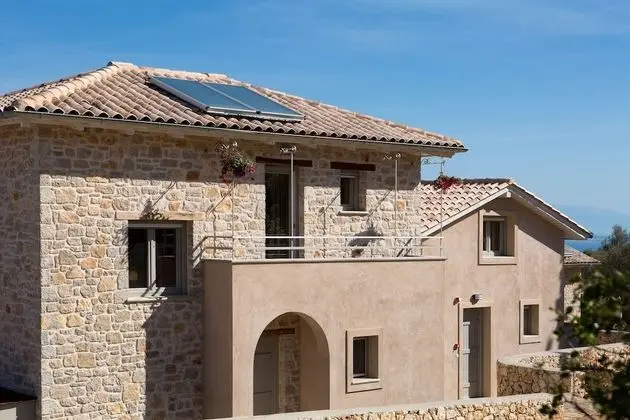 Deluxe Villa, 2 Yatak Odası, Kişiye Özel Havuzlu (Ioni)