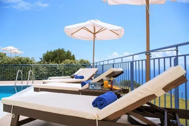 Luxury Villa, Kişiye Özel Havuzlu, Deniz Manzaralı (Odysseus)