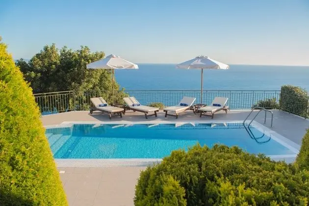 Luxury Villa, Kişiye Özel Havuzlu, Deniz Manzaralı (Penelope)