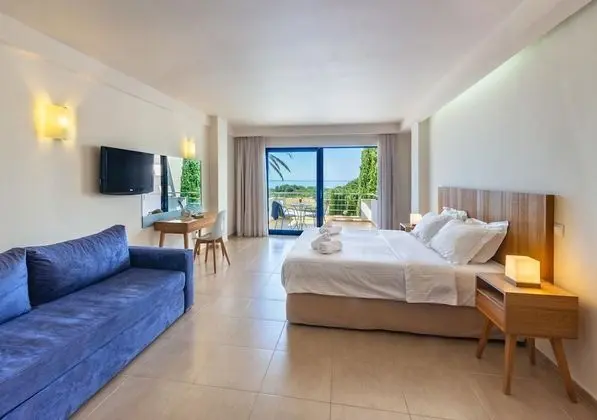 Deluxe Tek Büyük Yataklı Oda, Deniz Manzaralı