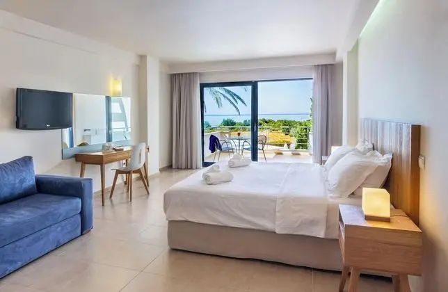 Deluxe Tek Büyük Yataklı Oda, Deniz Manzaralı