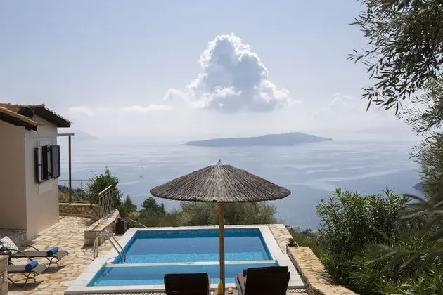 Villa, 2 Yatak Odası, Kişiye Özel Havuzlu (Poseidon)