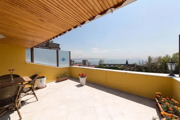 Family Dört Kişilik Oda, 1 Yatak Odası, Balkon/Veranda, Denize Bakan