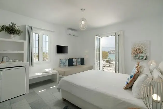 Superior Üç Kişilik Oda, Balkon, Deniz Manzaralı (Top floor)