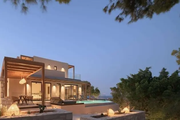 Hilltop Suite Private pool - Garden or Side Sea view