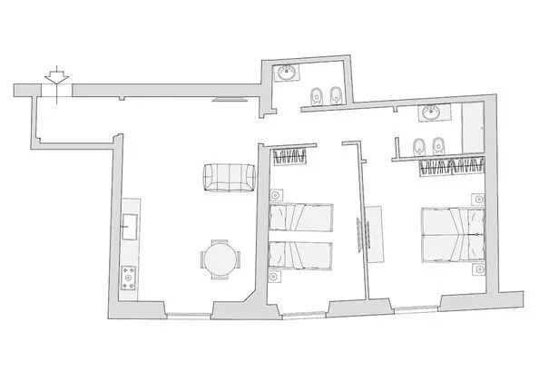 Comfort Apart Daire, 2 Yatak Odası