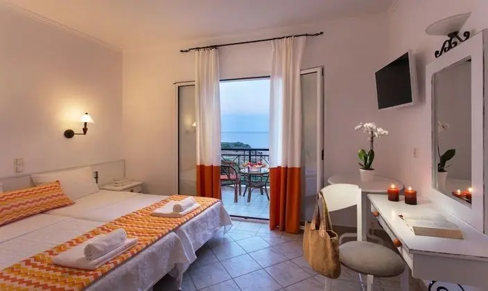 Standard Tek Büyük Yataklı Oda, Balkon, Deniz Manzaralı