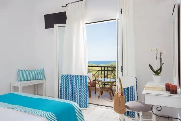 Standard Tek Büyük Yataklı Oda, Balkon, Deniz Manzaralı