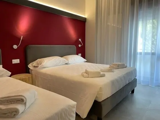 Design Üç Kişilik Oda, Birden Çok Yatak, Balkon, Şehir Manzaralı