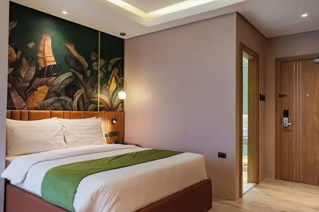 Premium Oda, 1 Büyük (Queen) Boy Yatak, Şehir Manzaralı