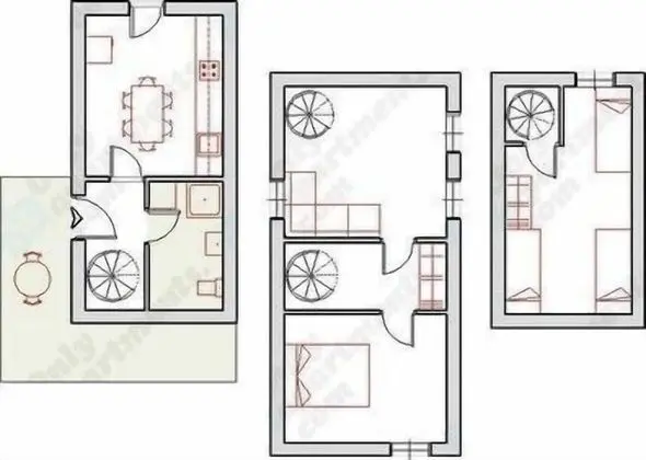 Apart Daire (Irvin - sweet apartment - A1(5))