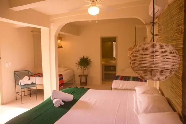 Deluxe Dört Kişilik Oda, Birden Çok Yatak, Okyanus Manzaralı