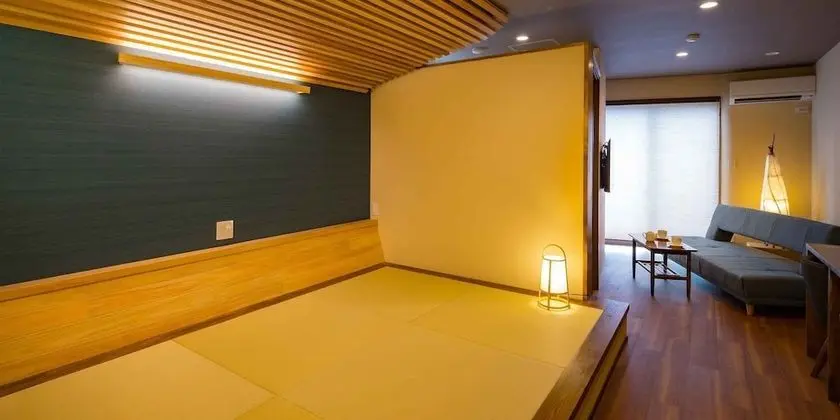 Basic İki Ayrı Yataklı Oda, Sigara İçilmez, Okyanus Manzaralı (Japanese-western with view bath)