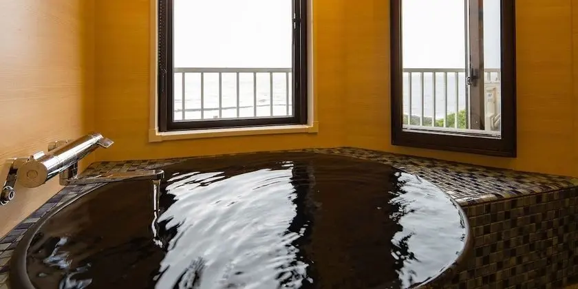 Basic İki Ayrı Yataklı Oda, Sigara İçilmez, Okyanus Manzaralı (Japanese-western with view bath)
