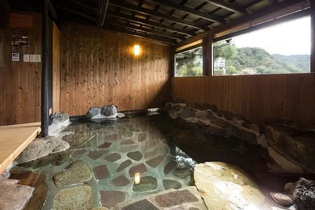 Premier İki Ayrı Yataklı Oda (Japanese Style, Open-Air Rock Bath)