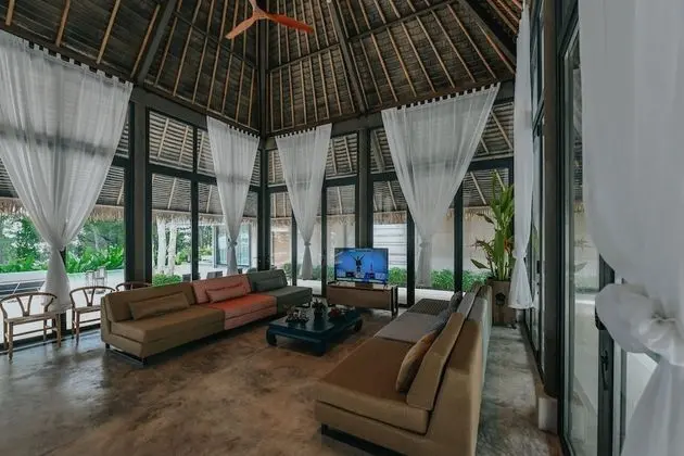 Villa, 4 Yatak Odası, Kişiye Özel Havuzlu, Okyanus Manzaralı (Round-Trip Boat Transfer)