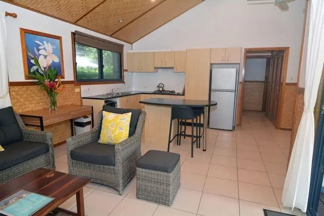 Deluxe Bungalov, 2 Yatak Odası, Okyanus Manzaralı