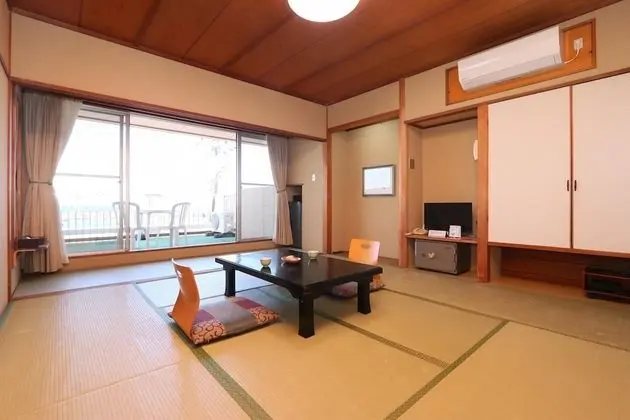 Traditional Oda, Teras, Okyanus Manzaralı (Japanese Style Room for 4 people)
