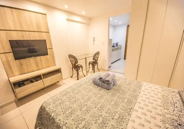 Luxury Stüdyo Süit, 1 Yatak Odası, Mutfak, Kısmi Deniz Manzaralı