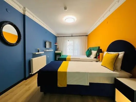 Classic Üç Kişilik Oda, Birden Çok Yatak, Balkon
