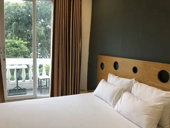 Deluxe Tek Büyük Yataklı Oda, Balkon, Park Manzaralı